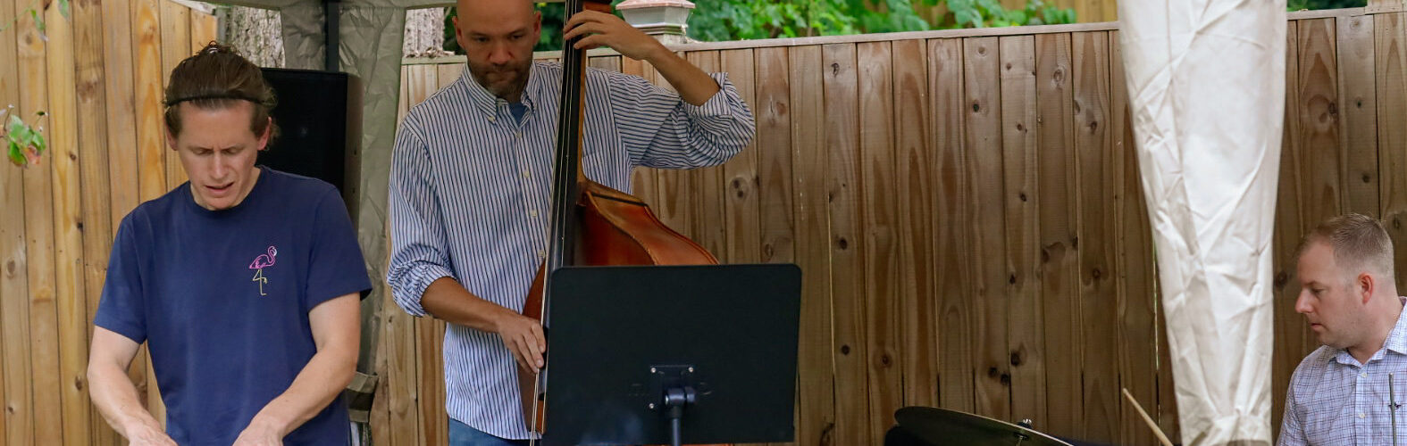 Jay Frost Trio at PorchFest DC; Official Photo